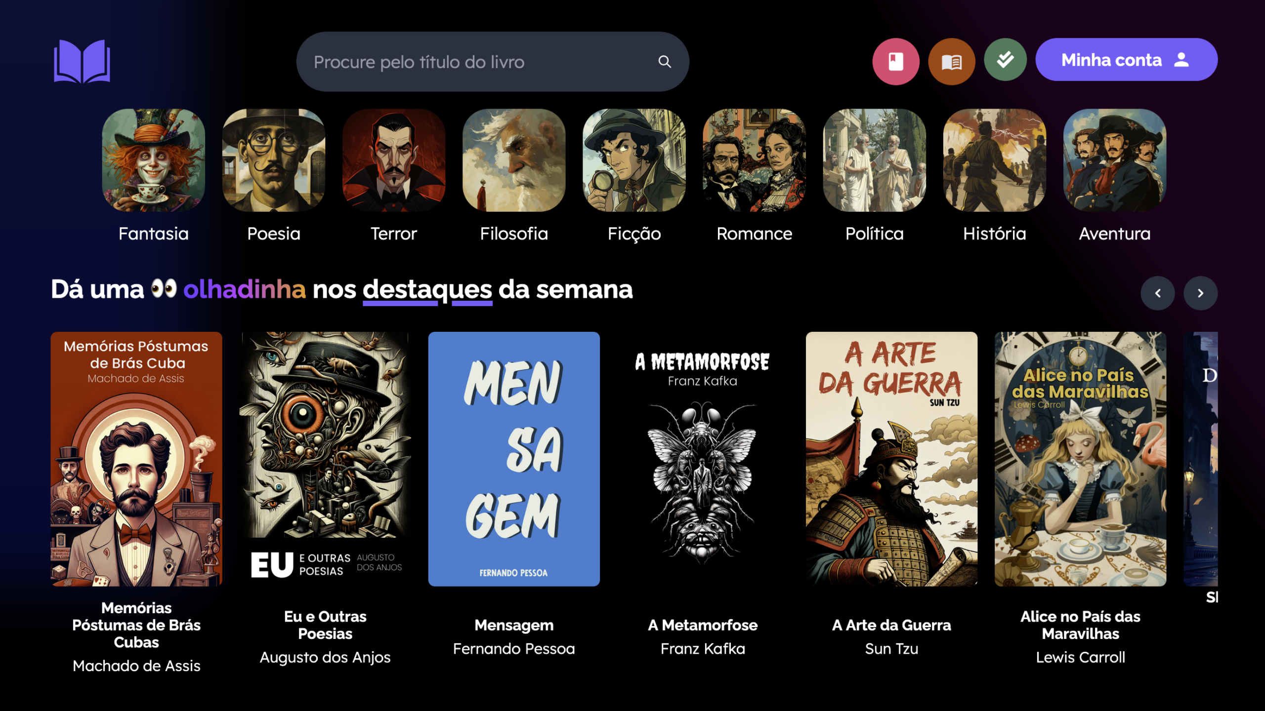 Dashboard iSimulados